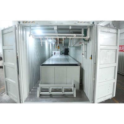 신선한 해산물 판매 얼음 어업을 위한 자동적인 콘테이너 제빙기 220V 380V 410V 415V 440V 460V