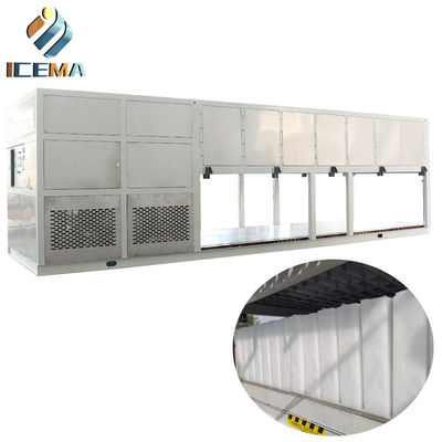 주문 민물 10T 산업 구획 제빙기 기계 10000kg 10T/24H online manufacture
