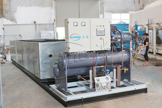세륨 15 톤 산업 구획 제빙기 기계 70.5KW 380V