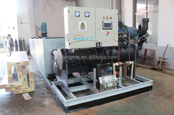 세륨 15 톤 산업 구획 제빙기 기계 70.5KW 380V