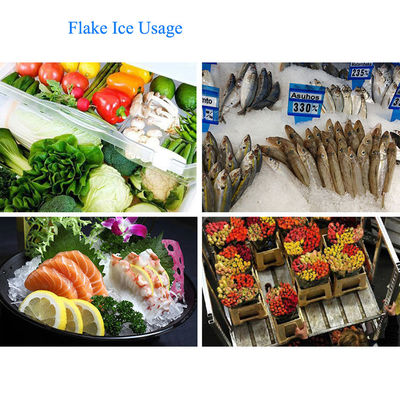 자동적인 민물 조각 제빙기 직접적인 냉각 50 톤