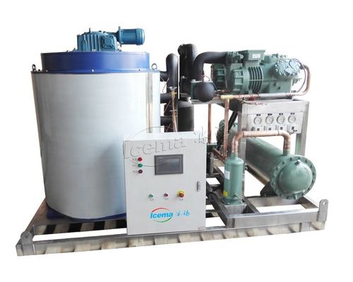 5 톤 상업용 해수 플레이크 제빙기 20.5KW