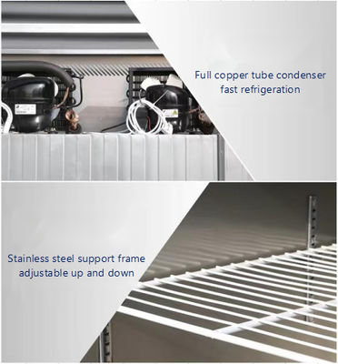 주문 2024 슈퍼마켓에서 음료를 냉각하기 위한 6개의 문을 가진 상형 냉장고 1350L online manufacture