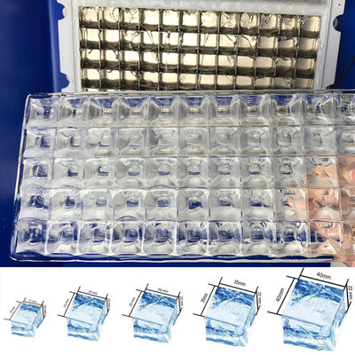 견고한 큐브 얼음 만드는 기계 900kg/24 시간 매일 용량과 안정적인 전압