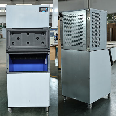 22mm 큐브 아이스 머신 450kg 용량 바 댄스 홀 및 레스토랑에 적합