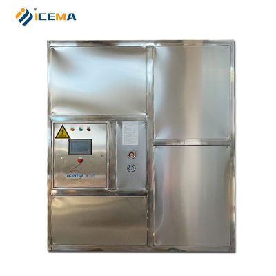 에너지 절약 ICEMA 1T-10T 식품 및 음료 산업용 산업 큐브 얼음 기계