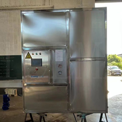에너지 절약 ICEMA 1T-10T 식품 및 음료 산업용 산업 큐브 얼음 기계