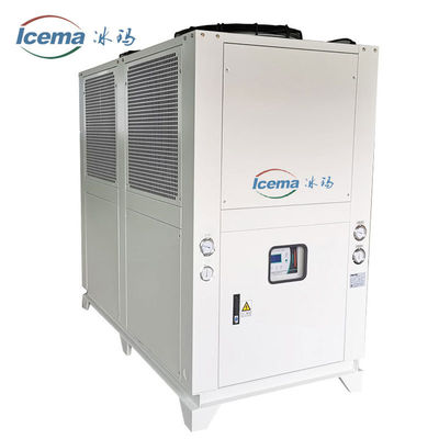 산업용용으로 작동하기 쉬운 10HP 자동 공기 냉각 물 냉장고