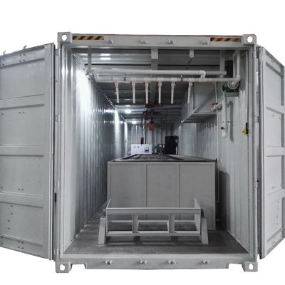 2000 KG 공기 냉각 컨테이너 블록 얼음 기계 높은 생산성과 경쟁력을 위해