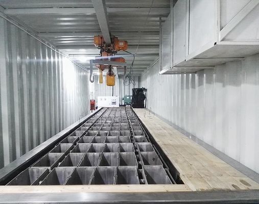 2000 KG 공기 냉각 컨테이너 블록 얼음 기계 높은 생산성과 경쟁력을 위해