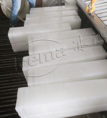 2000 KG 공기 냉각 컨테이너 블록 얼음 기계 높은 생산성과 경쟁력을 위해