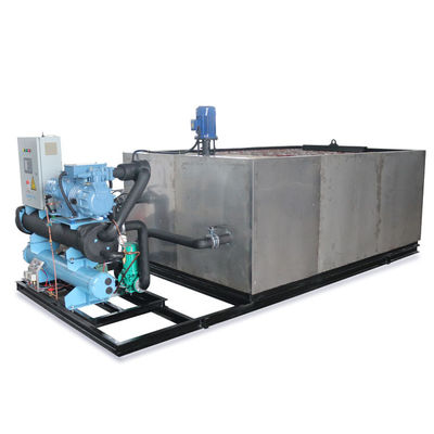 19.75KW 다기능 2T 5T 10T 20T 5000kg 얼음 생산을 위한 소금 덩어리 얼음 공장