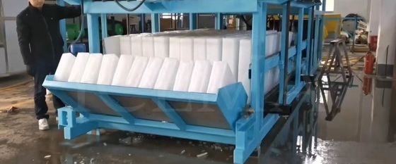 ICEMA 1T-20T/24H 대형 산업용 얼음 생산용 직냉동 블록 얼음 기계