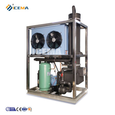 레스토랑용 산업용 튜브 얼음 만드는 기계 1T 5T 10T 조작 용이 220V/380V