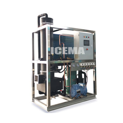 레스토랑용 산업용 튜브 얼음 만드는 기계 1T 5T 10T 조작 용이 220V/380V