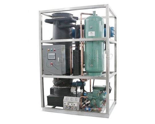 주문 대형 얼음 생산 40KW 실린더 튜브 얼음 기계 TV50 아랍 중동 online manufacture