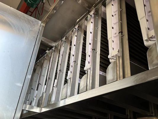 22*22*22mm 얼음 크기 1톤 2톤 3톤 산업용 얼음 큐브 제조 기계 10.5kW 전력