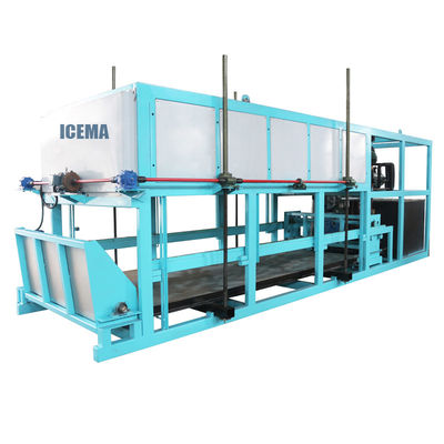 85kW 냉각 용량 12000 KG 산업용 얼음 블록 제조 기계