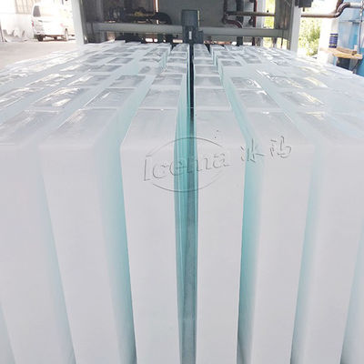 85kW 냉각 용량 12000 KG 산업용 얼음 블록 제조 기계
