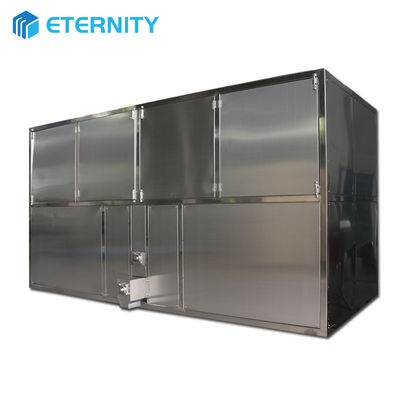 주문 산업용 용품으로 매일 5000kg의 PU 재료 단열 얼음 큐브 메이커 기계 online manufacture