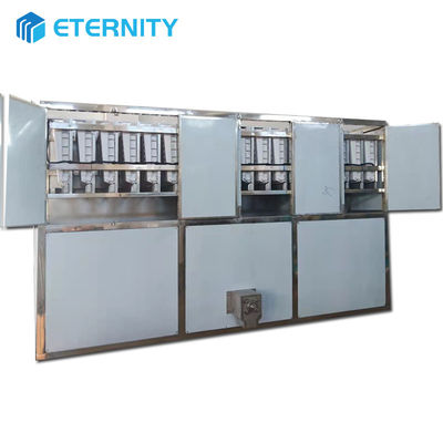 주문 350KG 얼음 저장 용량 5T/24H 제조용 산업 얼음 큐브 메이커 기계 online manufacture