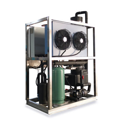 주문 Commercial Tube Ice Machine with 500 kg Ice Storage 2 Years Warranty and 5 Stage Filter for High-Quality Ice Production online manufacture