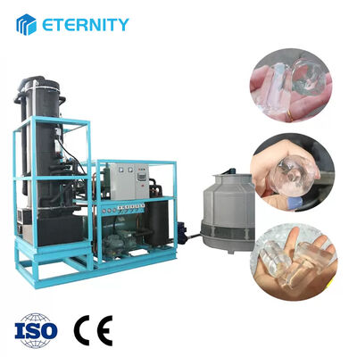 주문 ICEMA 25T/24H Industrial Tube Ice Machine with 21mm/24mm/28mm/34mm Tube Ice and -8 ℃ Temperature for High Efficiency Cooling online manufacture