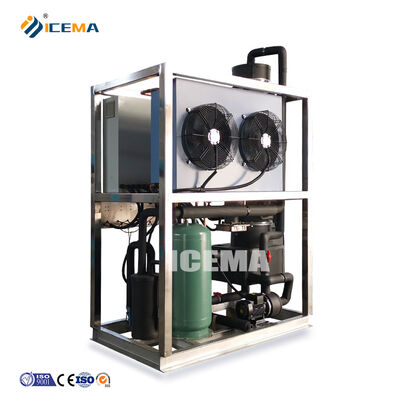 주문 호텔 및 레스토랑용 인기 판매 산업용 자동 1T 튜브 아이스 머신 (1000kg 저장 용량) online manufacture