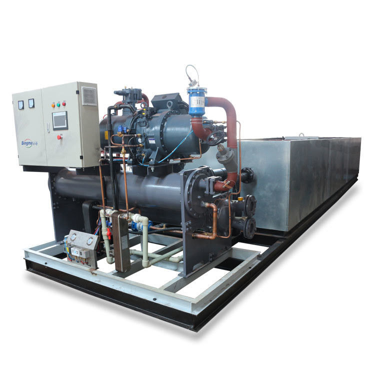 에머슨 62.7KW 2024 커스터마이징 15 톤 블록 얼음 제조 기계 산업용 얼음