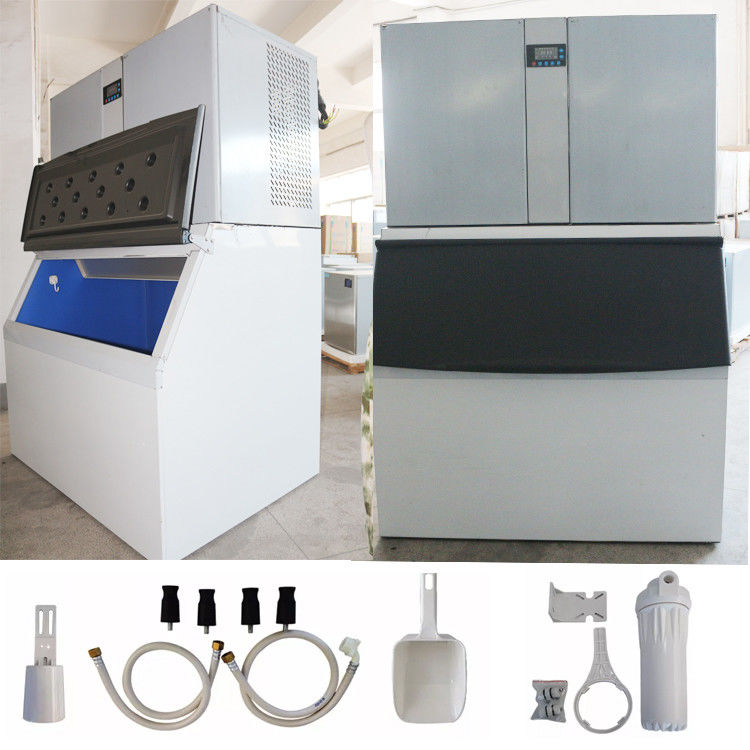 220-380V 전압 및 R404a/R507a 냉장료 맞춤형 상업용 아이스 큐브 기계