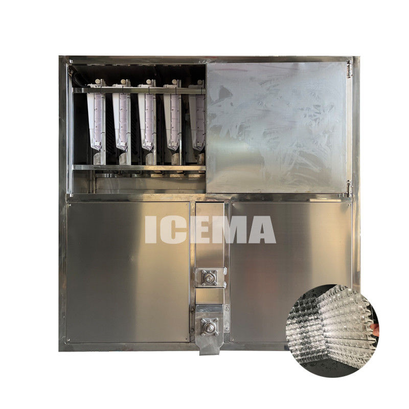ICEMA 2T/24H 얼음 기계 얼음 공장 자동 얼음 큐브 제조 기계