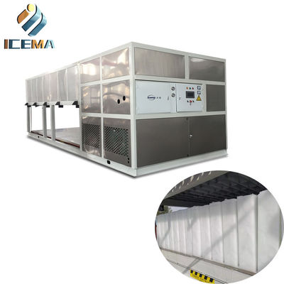 좋은 가격 산업용 15T 직접 냉각 블록 제빙기 118KW 온라인으로