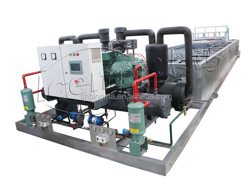 좋은 가격 세륨 15 톤 산업 구획 제빙기 기계 70.5KW 380V 온라인으로
