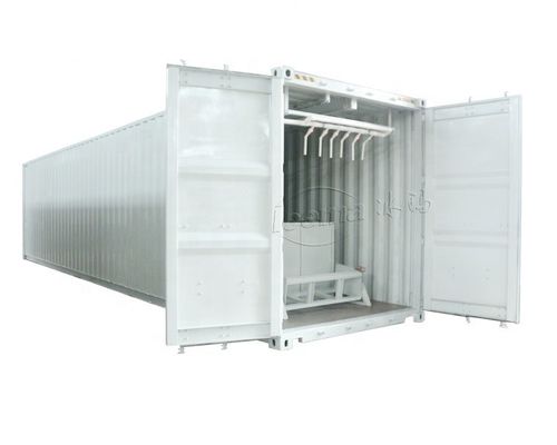 좋은 가격 신선한 해산물 판매 얼음 어업을 위한 자동적인 콘테이너 제빙기 220V 380V 410V 415V 440V 460V 온라인으로