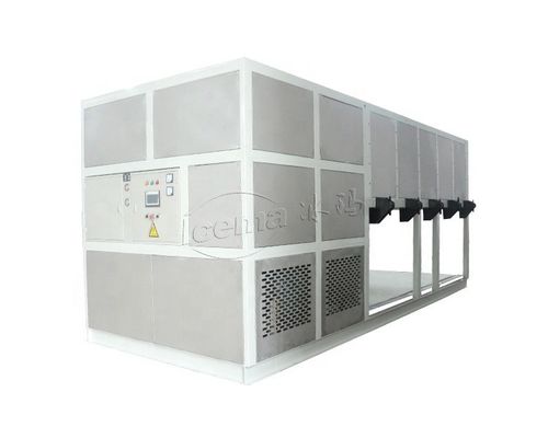 좋은 가격 직접 냉각과 R404A/R22 냉각제로 10T/24H 산업용 얼음 제조 기계 온라인으로