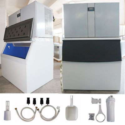 좋은 가격 220-380V 전압 및 R404a/R507a 냉장료 맞춤형 상업용 아이스 큐브 기계 온라인으로