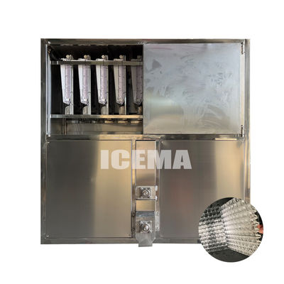 좋은 가격 ICEMA 2T/24H 얼음 기계 얼음 공장 자동 얼음 큐브 제조 기계 온라인으로